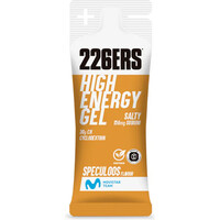 226ers energía instantánea HIGH ENERGY GEL 45g SALTY 150mg SPECULOO vista frontal
