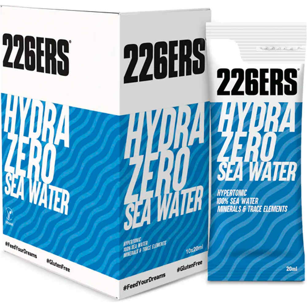 226ers Vitaminas Y Minerales HYDRAZERO SEA WATER 10UD*20 ML vista frontal