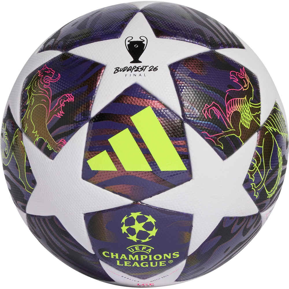adidas balon fútbol UEFA CHAMPIONS FINAL LEAGUE J350 vista frontal