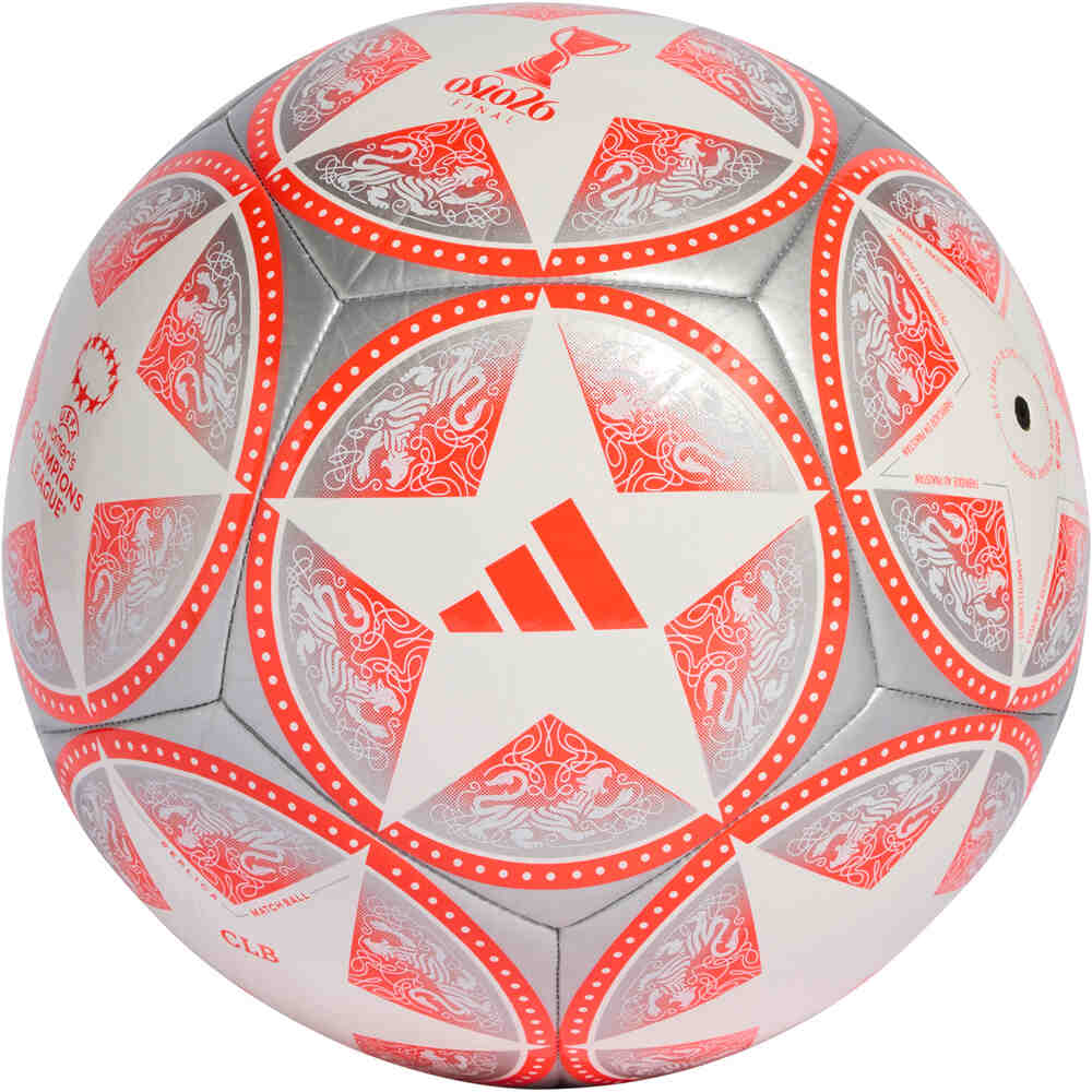 adidas balon fútbol UEFA WOMENS CHAMPIONS LEAGUE CLUB vista frontal