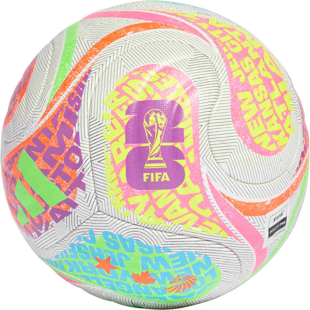 adidas balon fútbol WORLD CUP 26 TRIONDA COMPETITION CITY vista frontal