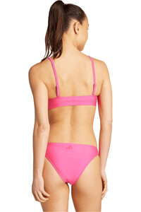 adidas bañador natación mujer PADDED 2-WAY STRAPS TRIANGLE SET vista trasera