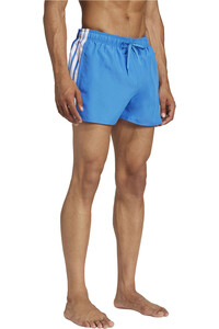 adidas bañador playa hombre 3S BLD SH 3IN vista detalle