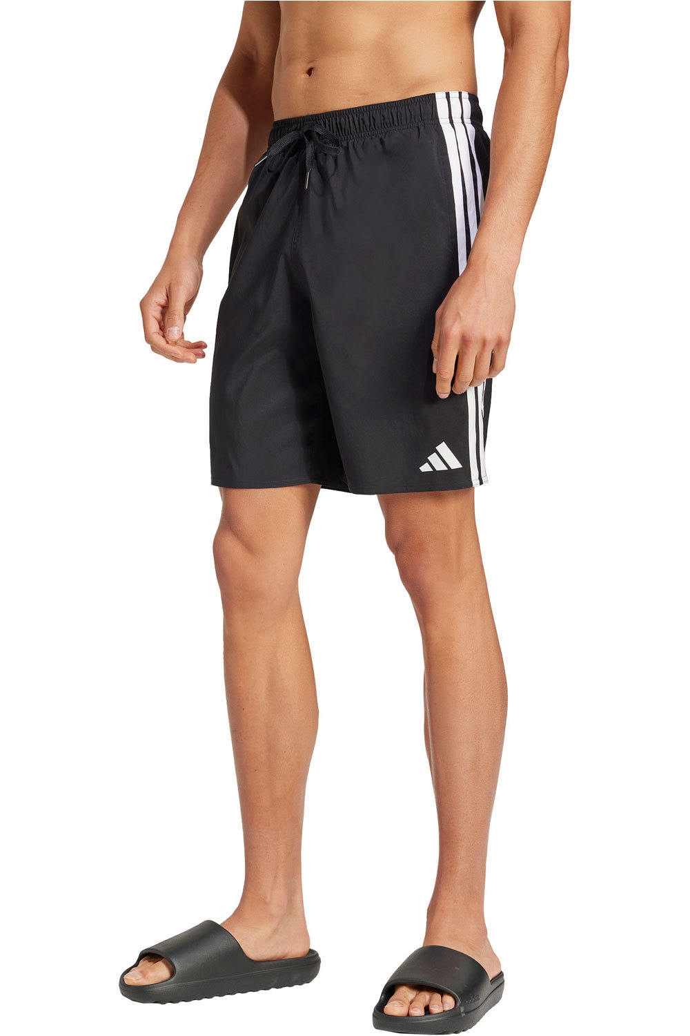 adidas bañador playa hombre 3S BLD SH 8IN vista frontal
