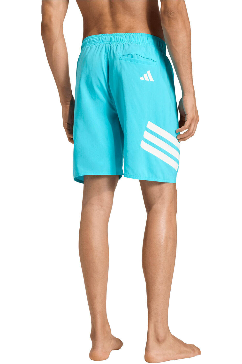 adidas bañador playa hombre 8-INCH 3 BANDAS vista trasera
