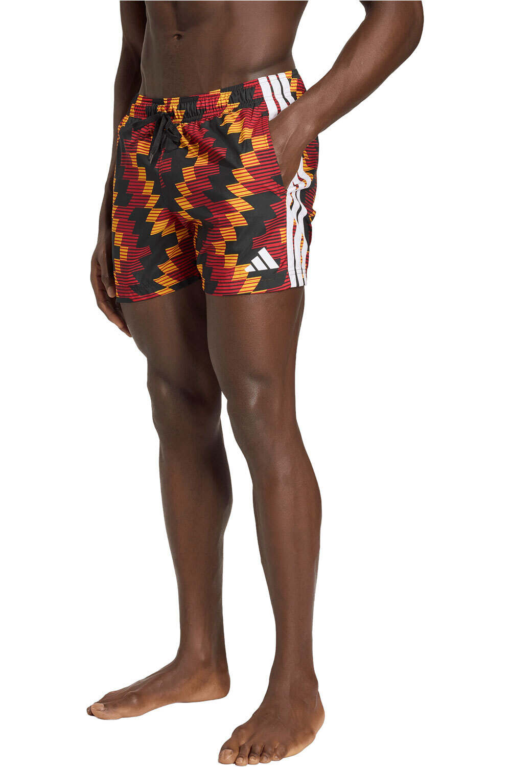 adidas bañador playa hombre ESTAMPADO FUTBOLSTICO vista frontal