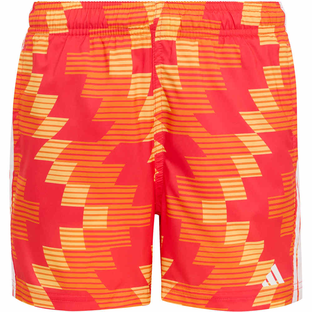 adidas bañador playa niño GRAFICO INSPIRADO EN EL FUTBOL vista frontal