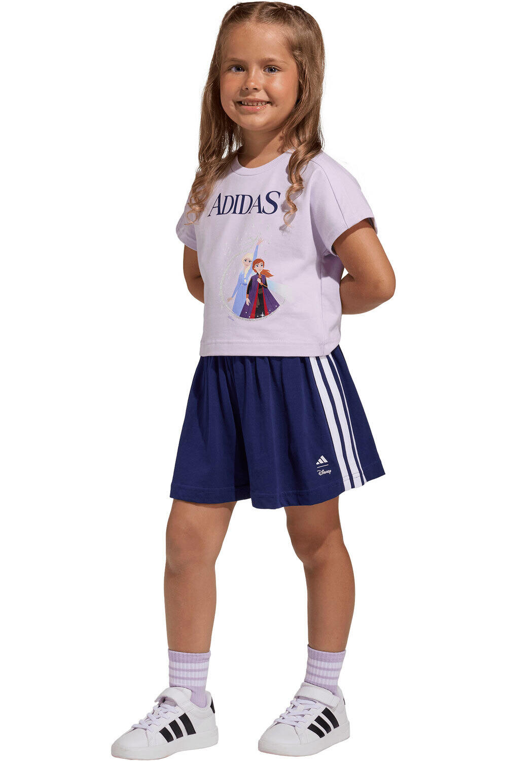 adidas bermuda junior niña ADIDAS DISNEY FROZEN T-SHIRT vista frontal