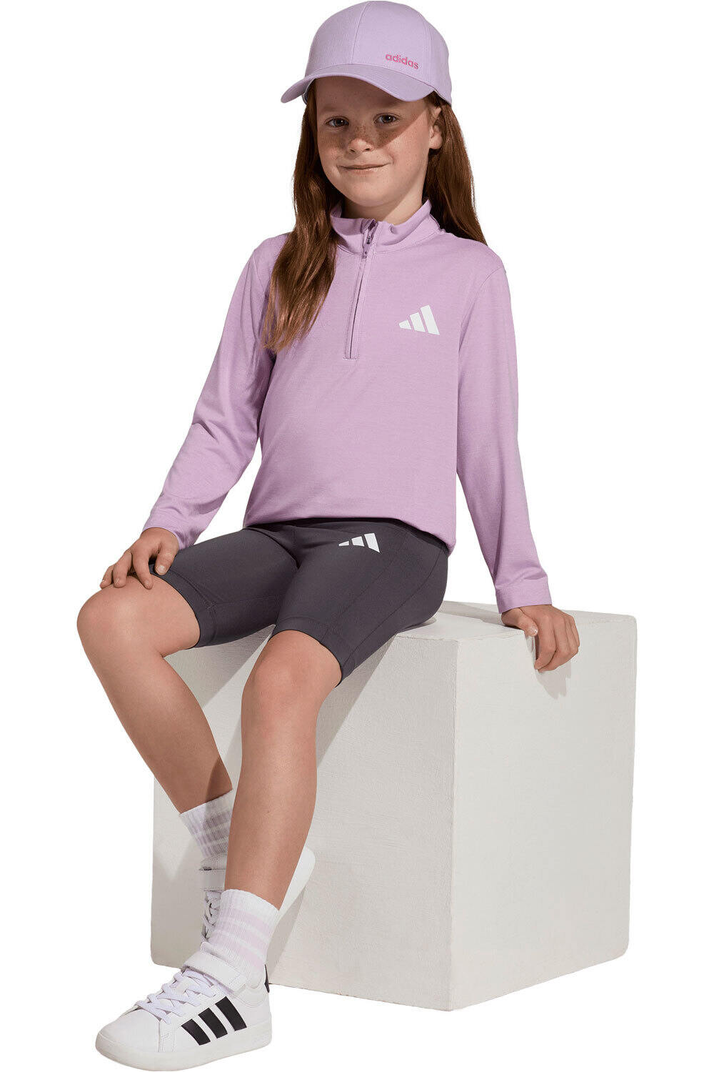 adidas bermuda junior niña ALL SPORTS FAVOURITE SPORTS vista detalle