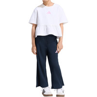 adidas bermuda junior niña SEASONALS SWEAT RUFFLES vista frontal