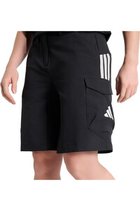 adidas bermuda mujer MERCEDES-AMG PETRONAS F1 TEAM vista detalle