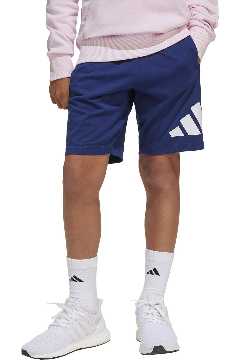 adidas bermuda niña J BL KN SH 210 vista frontal