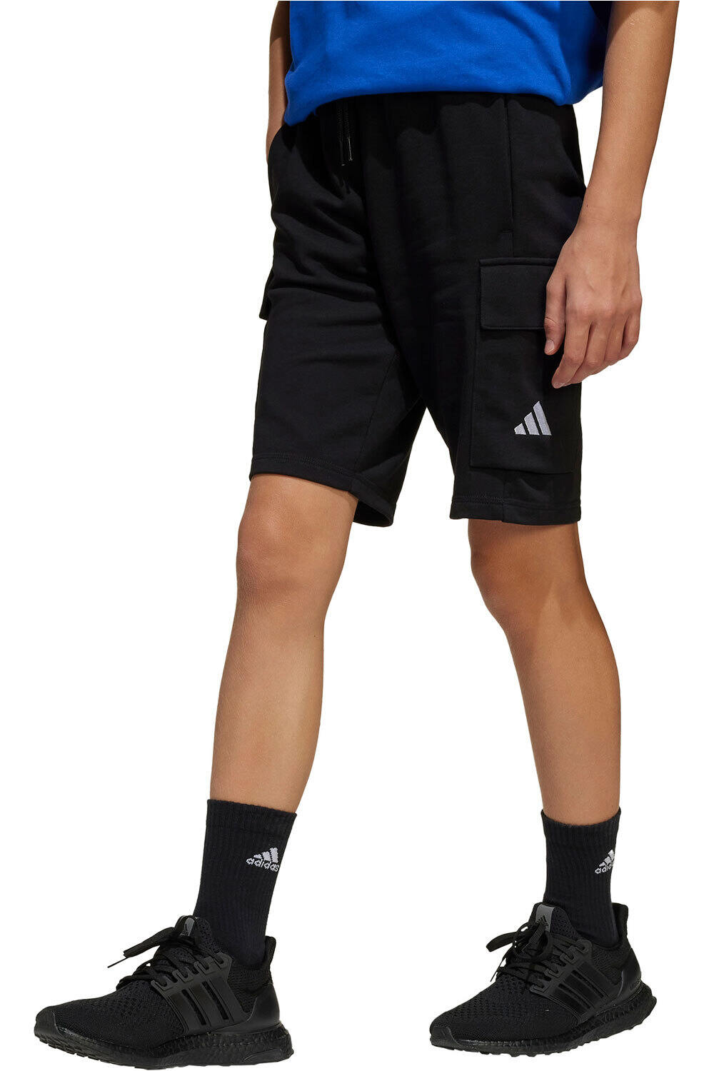 adidas bermuda niña J SL FT C SH vista frontal