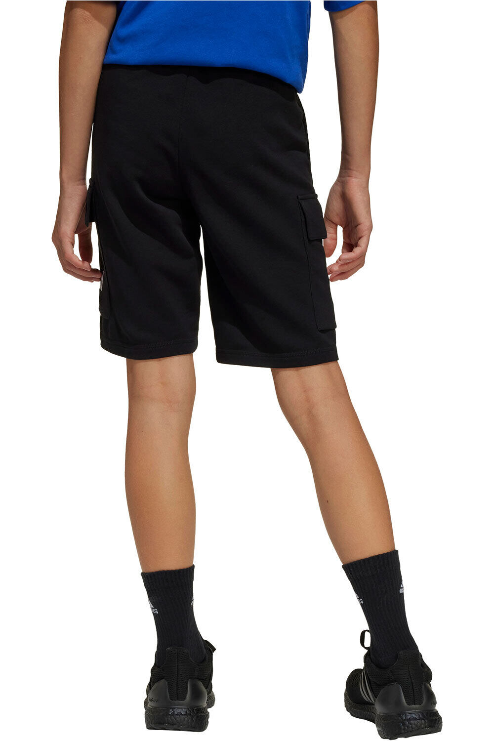 adidas bermuda niña J SL FT C SH vista trasera