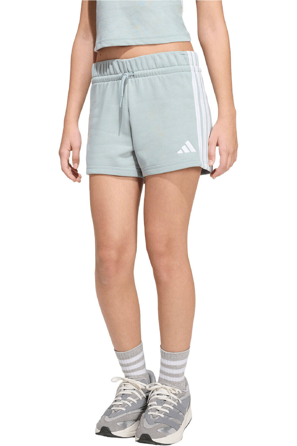 adidas bermuda niña JG 3S FT SH 280 vista frontal