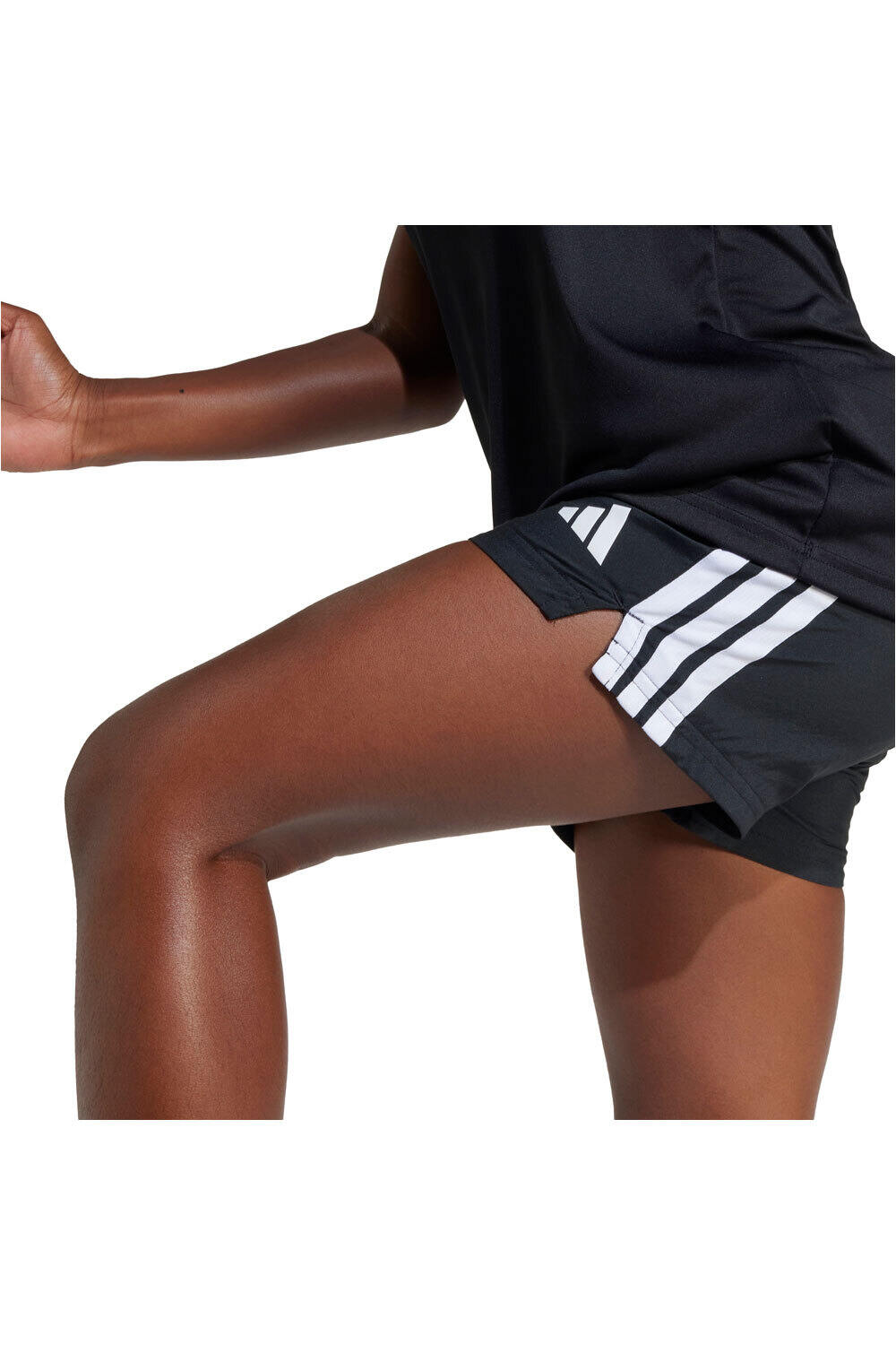 adidas bermuda niña TRAIN ESSENTIALS 3-STRIPES vista detalle