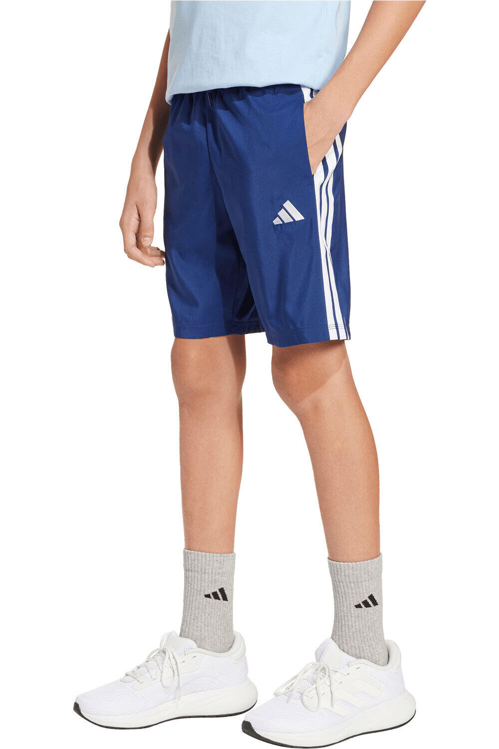 adidas bermuda niño ESSENTIALS CLIMACOOL vista frontal