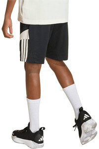 adidas bermuda niño HOUSE OF TIRO vista trasera