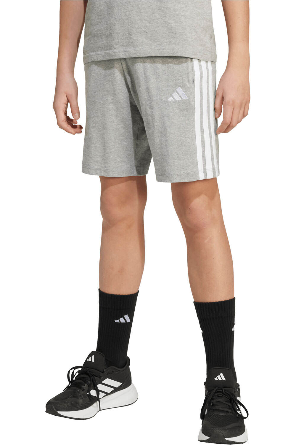 adidas bermuda niño X_J 3S KN SH 210 vista frontal