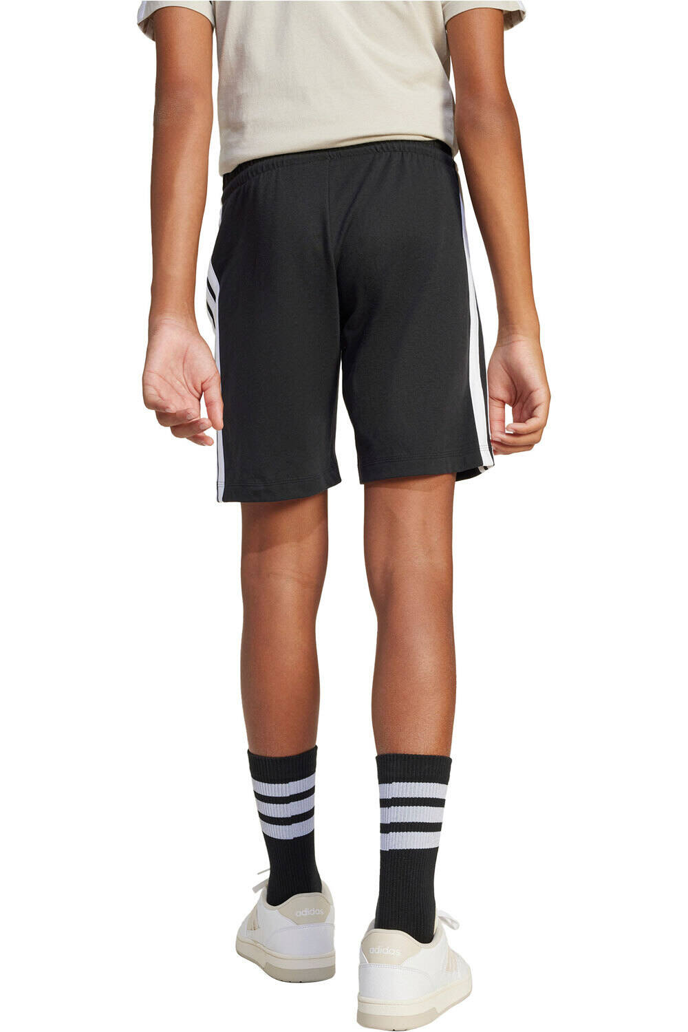 adidas bermuda niño X_J 3S KN SH 210 vista trasera