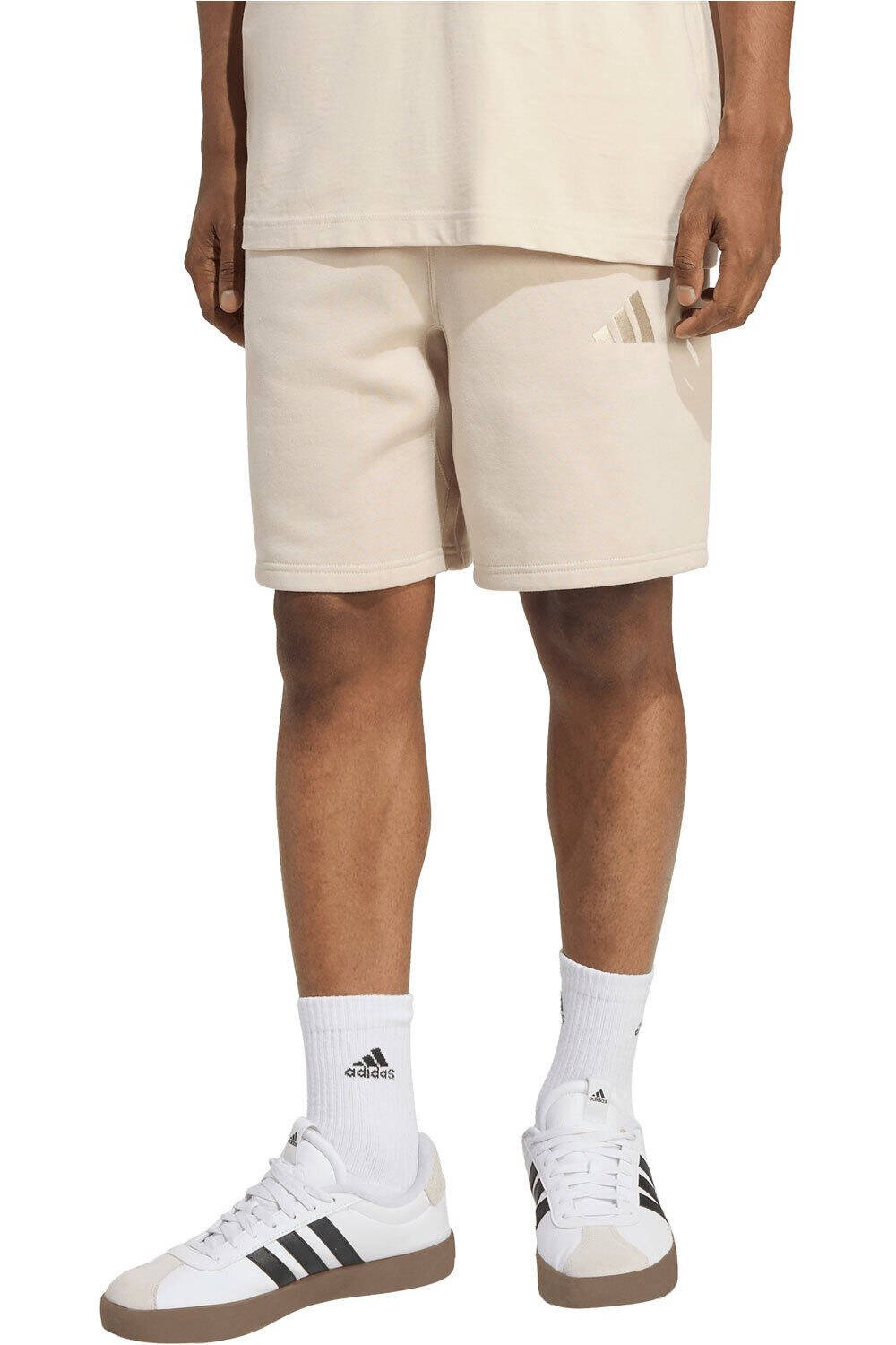 adidas bermudas hombre ALL SZN FLEECE vista frontal