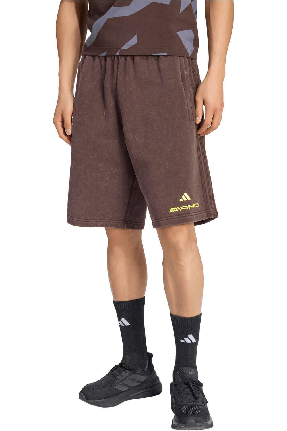adidas bermudas hombre AMG W SHORT vista frontal