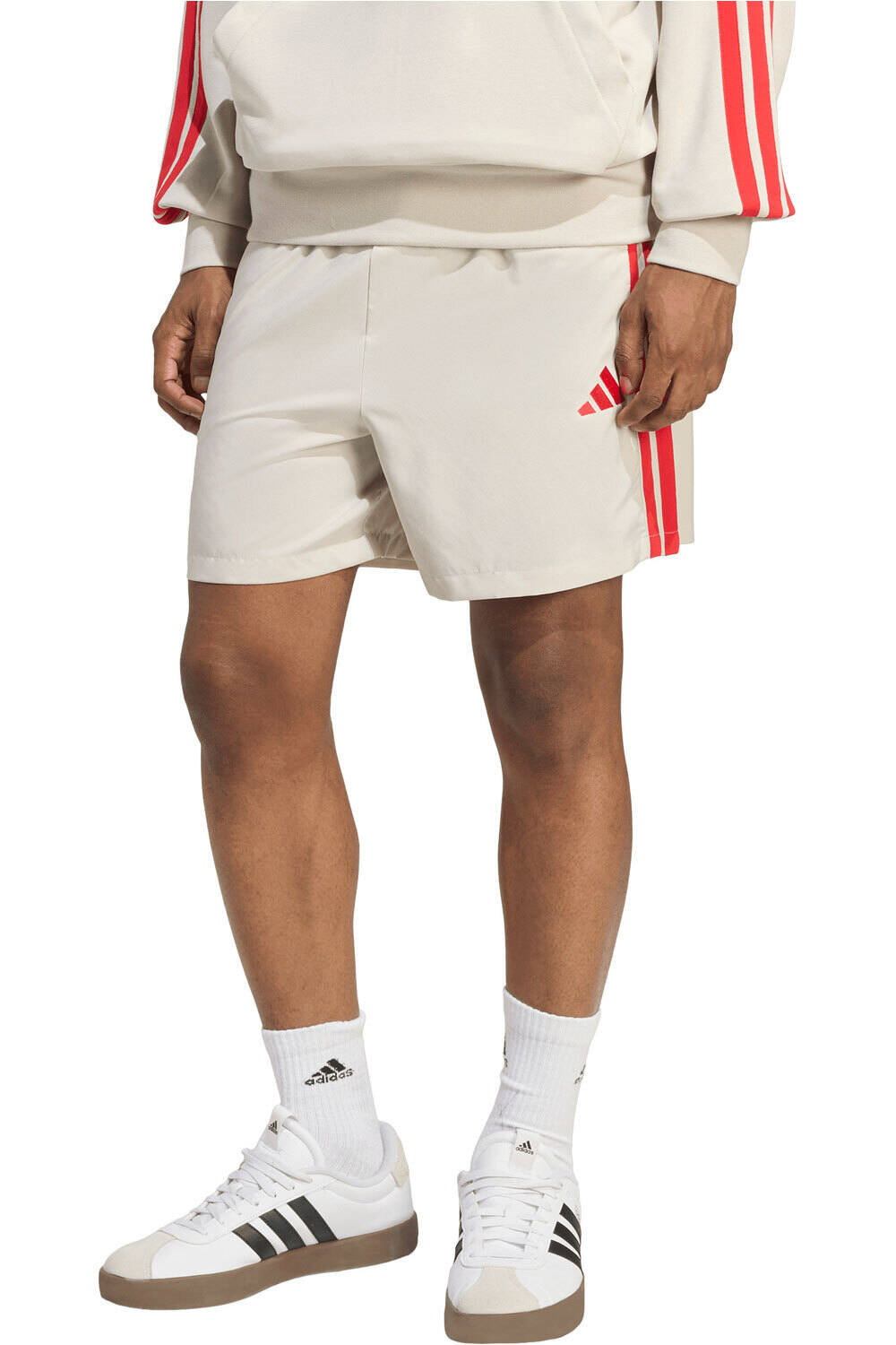 adidas bermudas hombre ESSENTIALS CHELSEA 3 BANDAS vista frontal