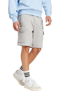adidas bermudas hombre ESSENTIALS FEEL COZY FLEECE CARGO vista detalle