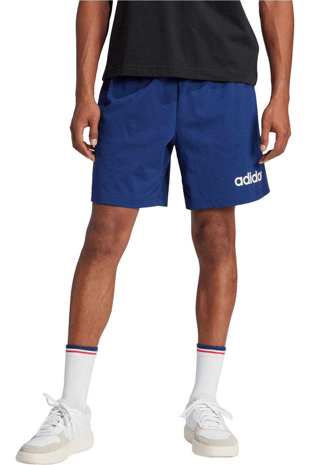 adidas bermudas hombre ESSENTIALS LINEAR vista frontal
