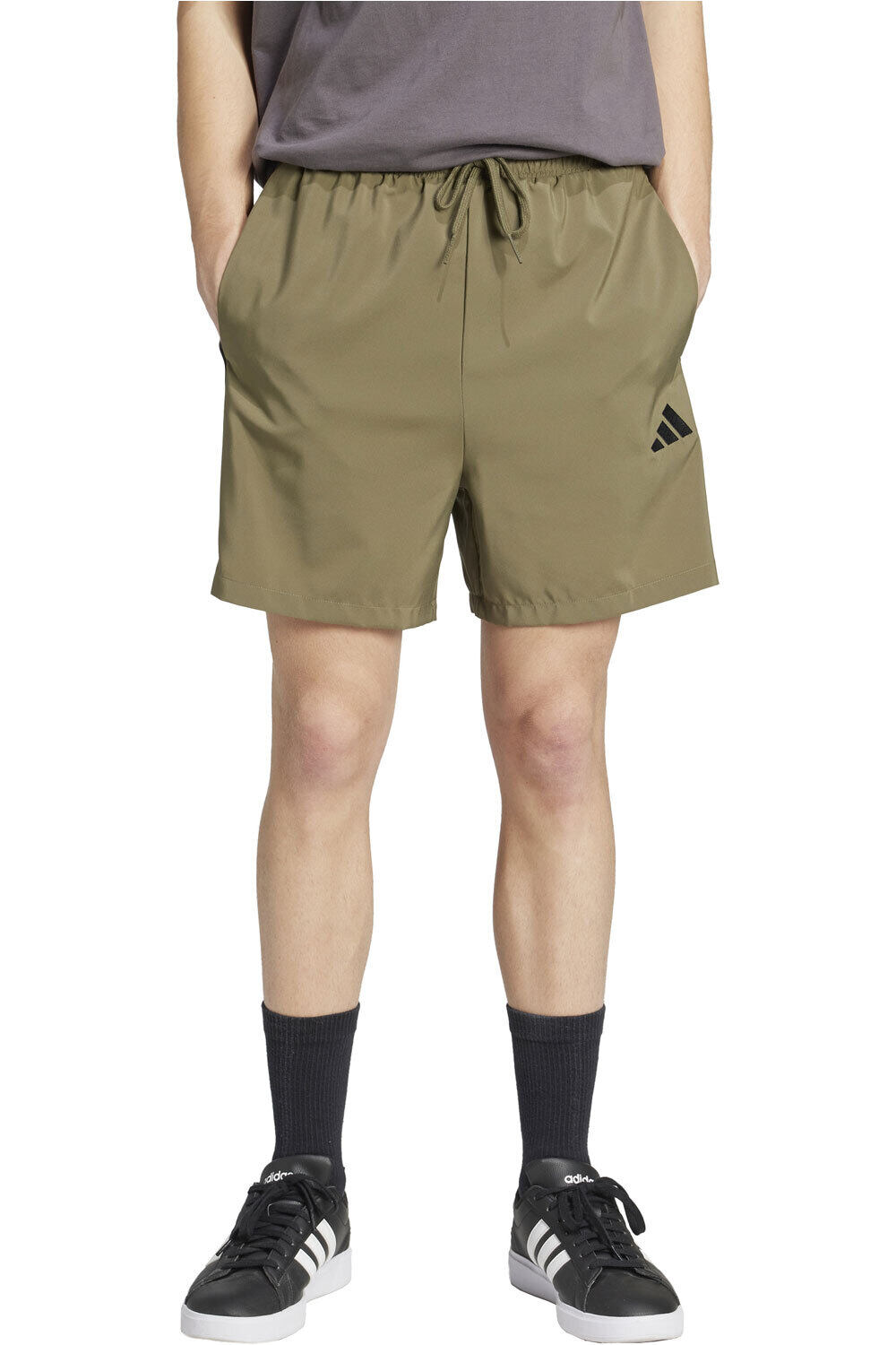 adidas bermudas hombre M 3S CHELSEA B vista frontal