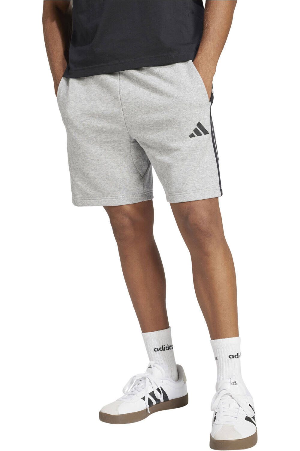 adidas bermudas hombre M 3S FT SHO vista frontal