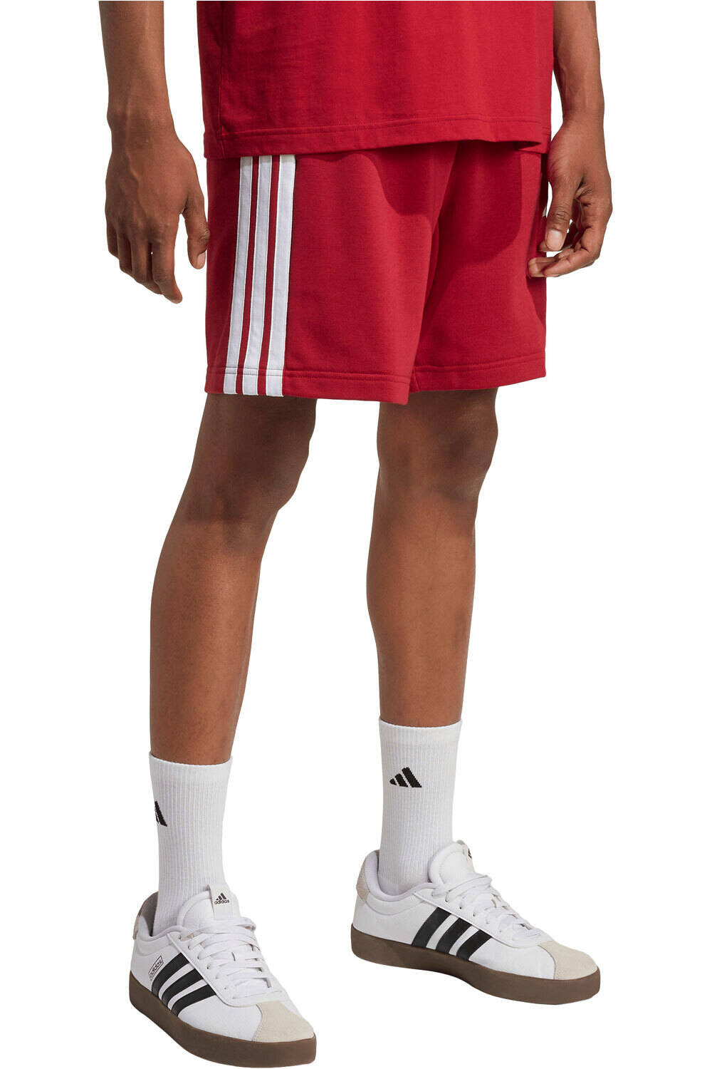 adidas bermudas hombre M 3S FT SHO vista frontal