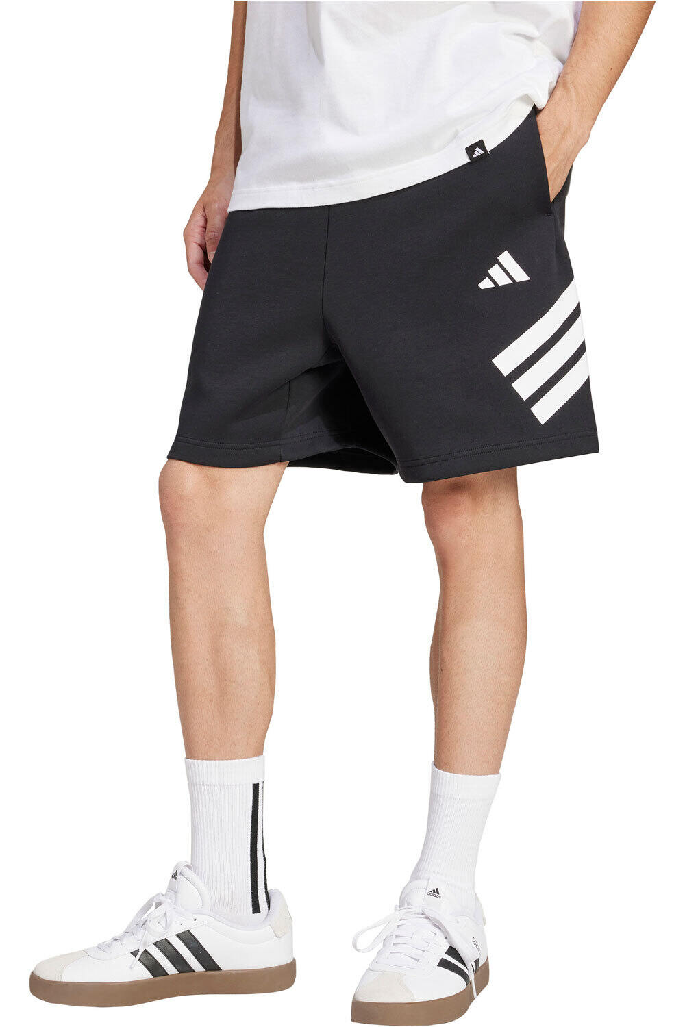 adidas bermudas hombre M FI 3S SHO vista frontal
