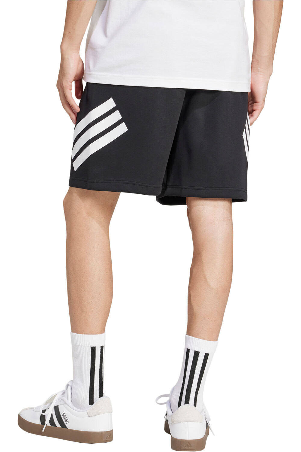 adidas bermudas hombre M FI 3S SHO vista trasera