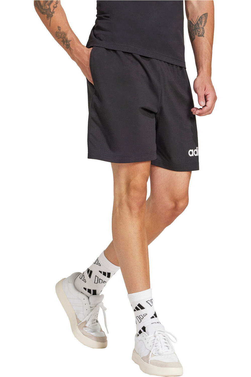 adidas bermudas hombre M LIN SJ SHO vista detalle