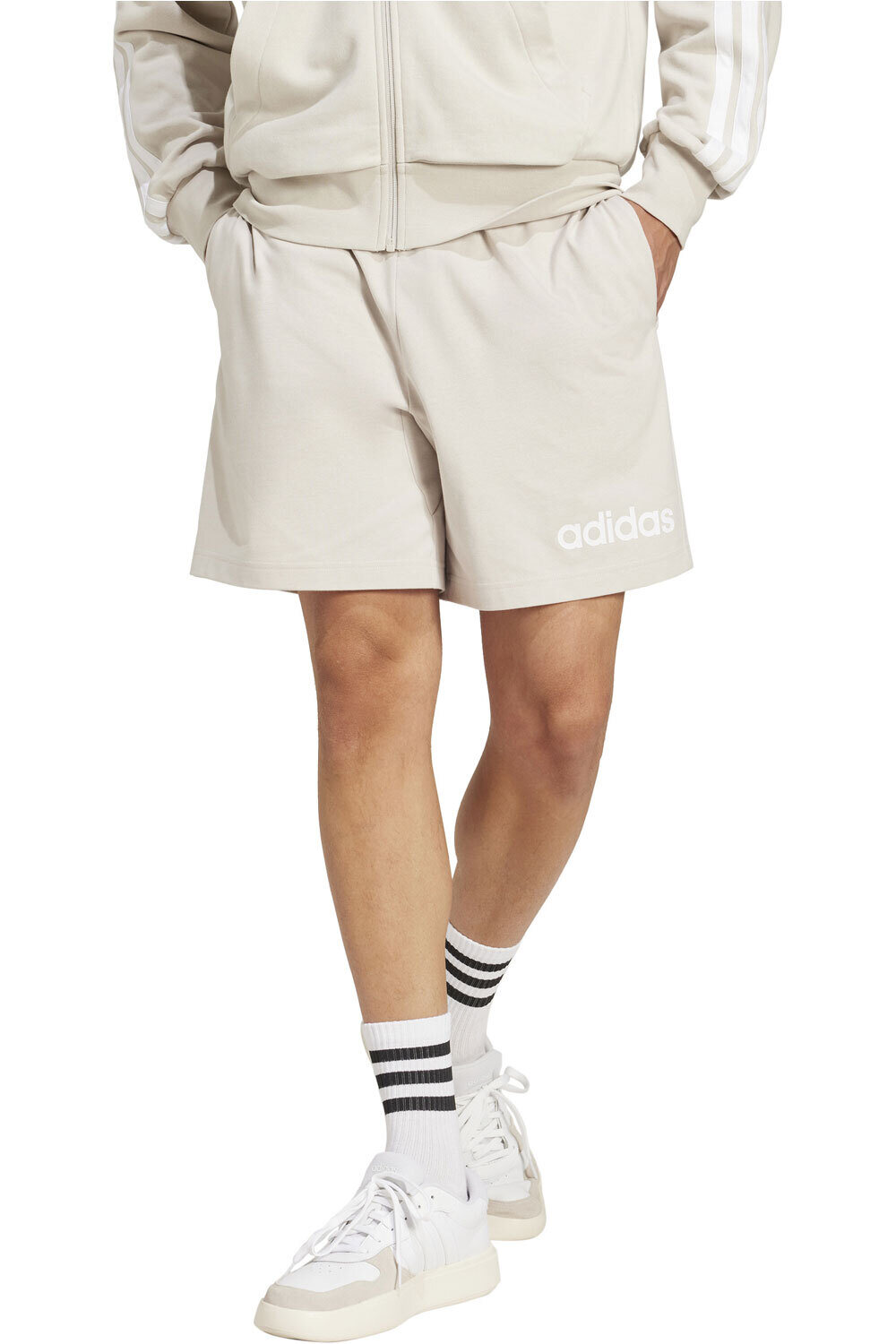 adidas bermudas hombre M LIN SJ SHO vista frontal