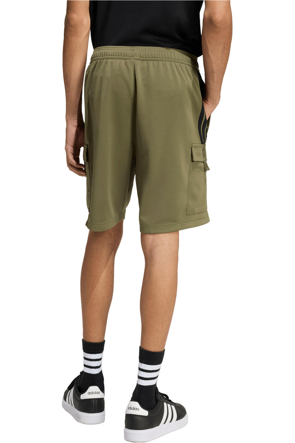 adidas bermudas hombre TIRO CARGO vista trasera