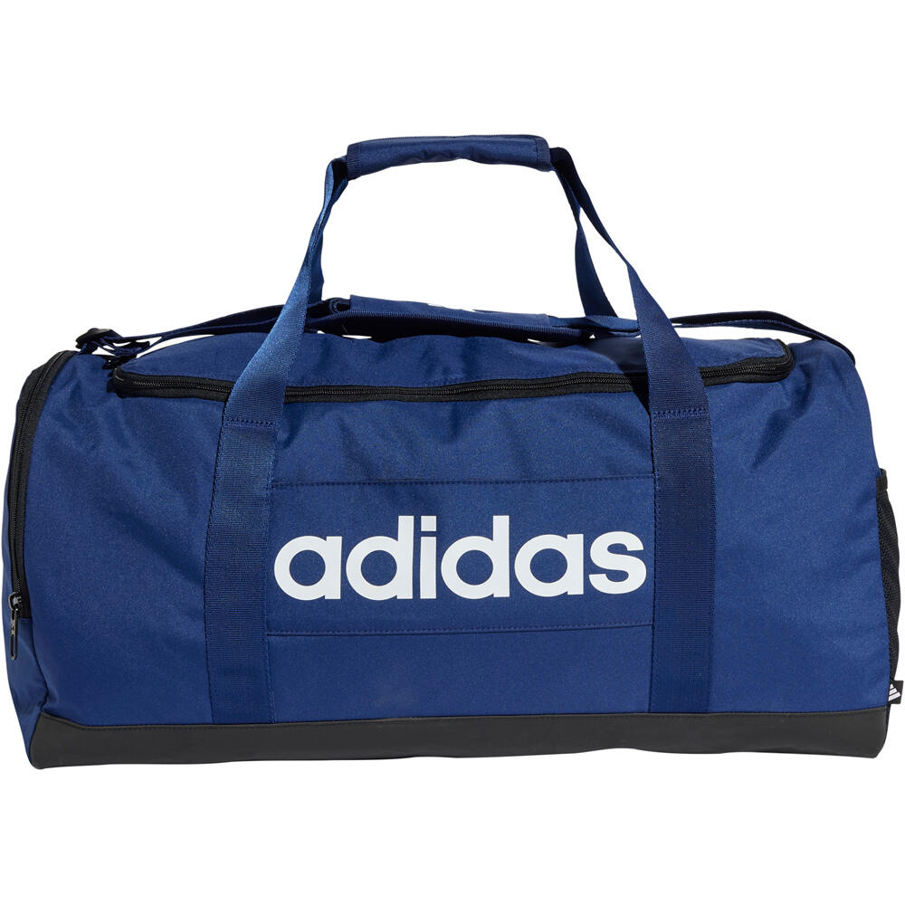 adidas bolsas deporte LINEAR DUFFEL M vista frontal