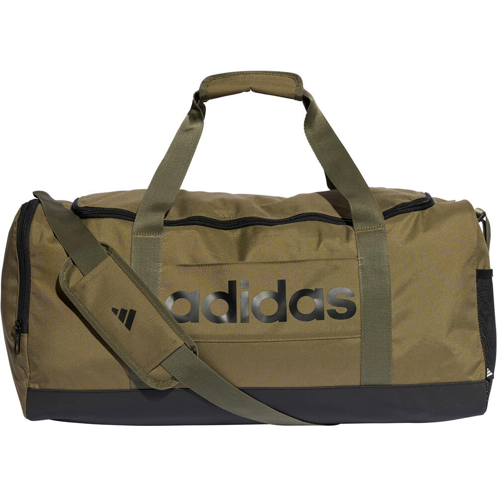 adidas bolsas deporte LINEAR DUFFEL M vista frontal