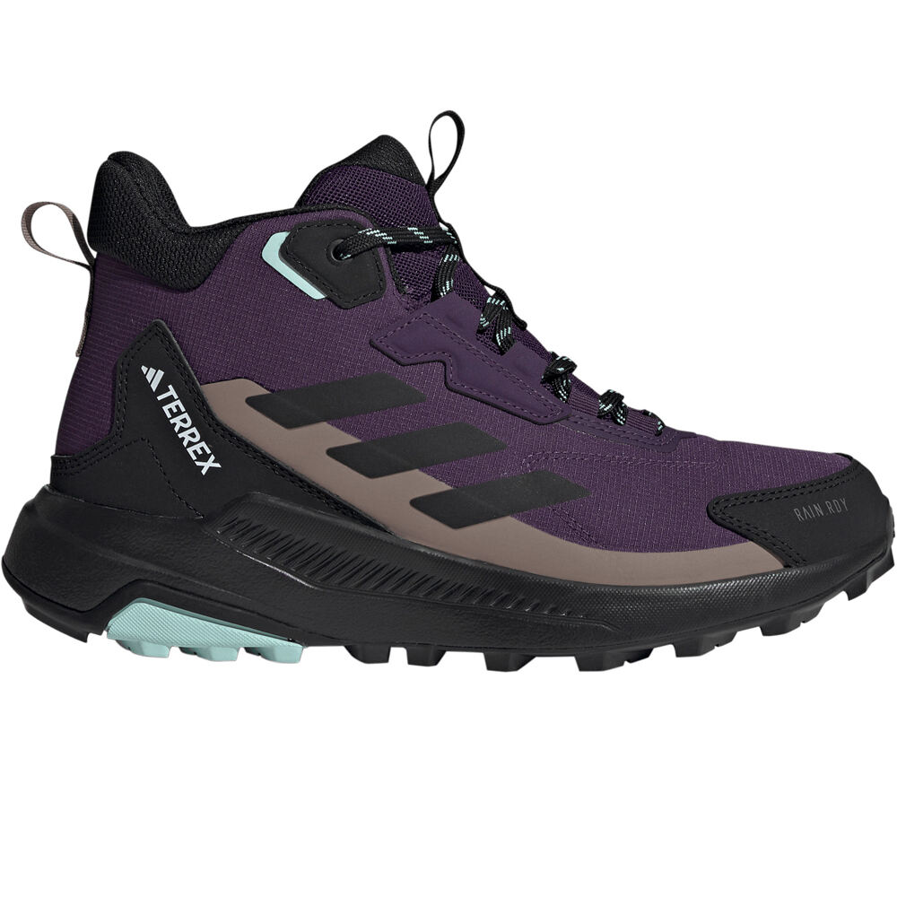 adidas bota trekking mujer TERREX ANYLANDER MID RAIN.RDY HIKING lateral exterior
