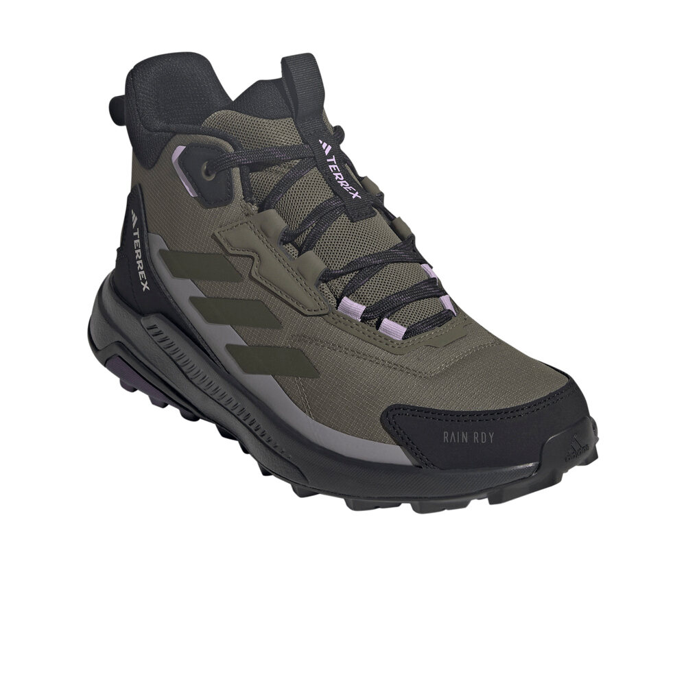 adidas bota trekking mujer TERREX ANYLANDER MID RAIN.RDY HIKING lateral interior