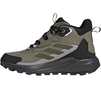 adidas bota trekking mujer TERREX ANYLANDER MID RAIN.RDY HIKING puntera