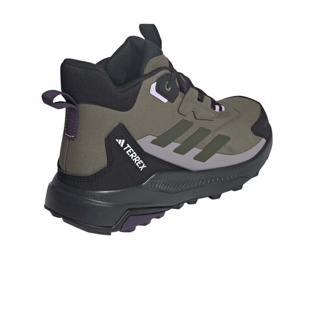adidas bota trekking mujer TERREX ANYLANDER MID RAIN.RDY HIKING vista trasera