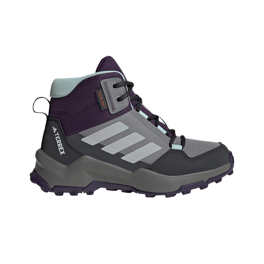adidas bota trekking niño TERREX AX4R MID RAIN.RDY HIKING lateral exterior