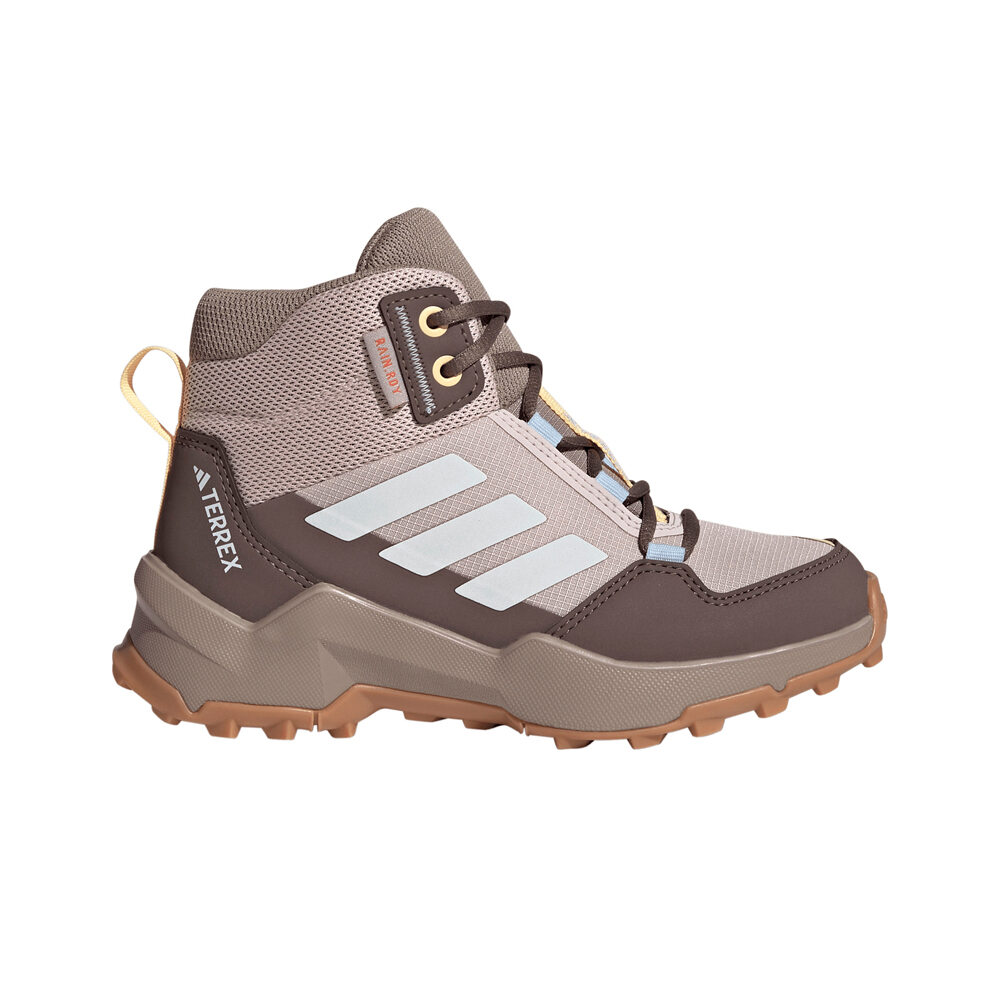 adidas bota trekking niño TERREX AX4R MID RAIN.RDY HIKING lateral exterior
