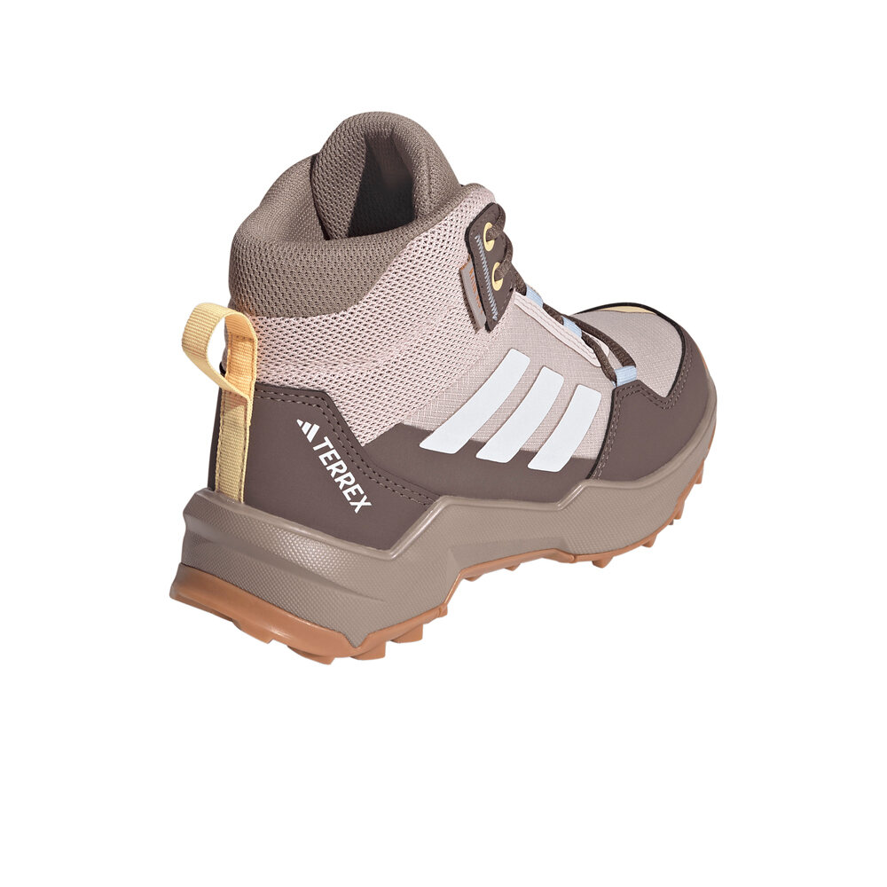 adidas bota trekking niño TERREX AX4R MID RAIN.RDY HIKING vista trasera