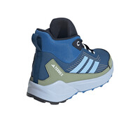 adidas bota trekking niño TERREX TRAILMAKER 2 MID RAIN.RDY vista trasera
