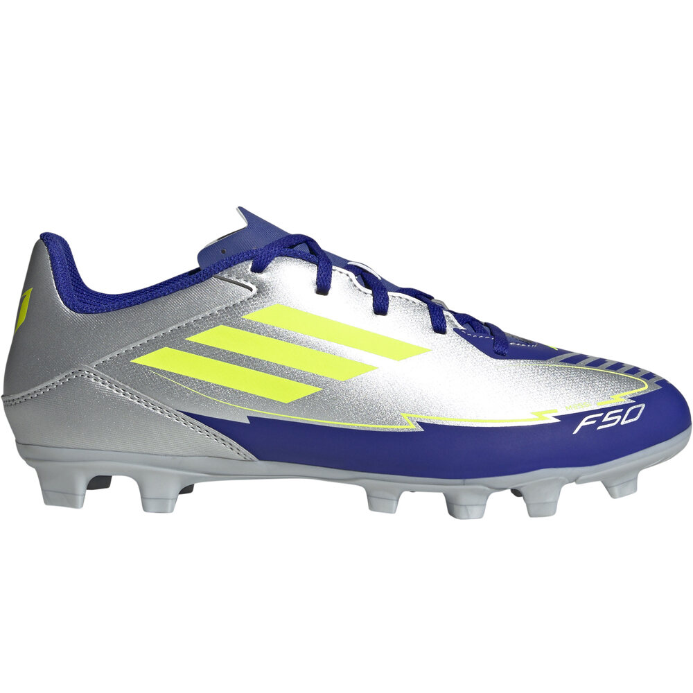 adidas botas de futbol cesped artificial F50 CLUB FG/MG MESSI lateral exterior