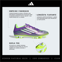 adidas botas de futbol cesped artificial F50 CLUB FG/MG MOAM 06