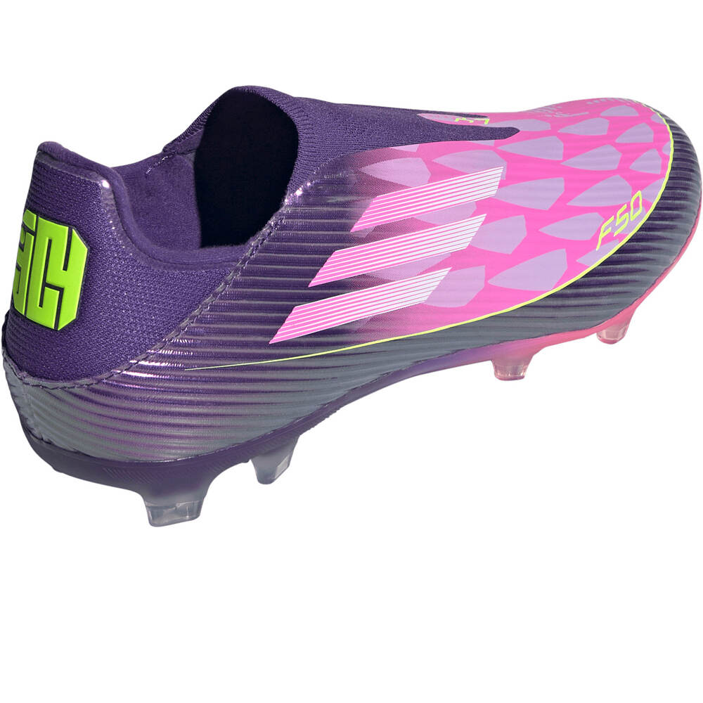 adidas botas de futbol cesped artificial F50 LAMINE LEAGUE FG/MG MOBL vista trasera